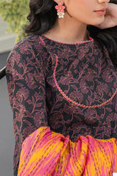 Zellbury Unstitched 2 Piece Digital Printed & Emb Lawn Vol-03 Collection'2024-WU-153